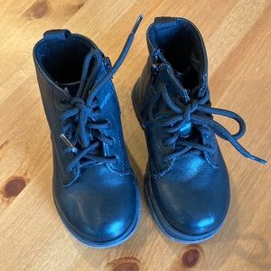 Zara toddler black boots